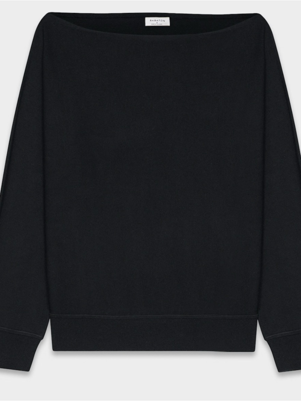 Aritzia Off-The-Shoulder Sweater in Black